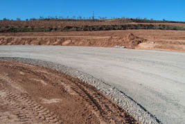 Desviamientp provisional carretera Maials-Alcan�